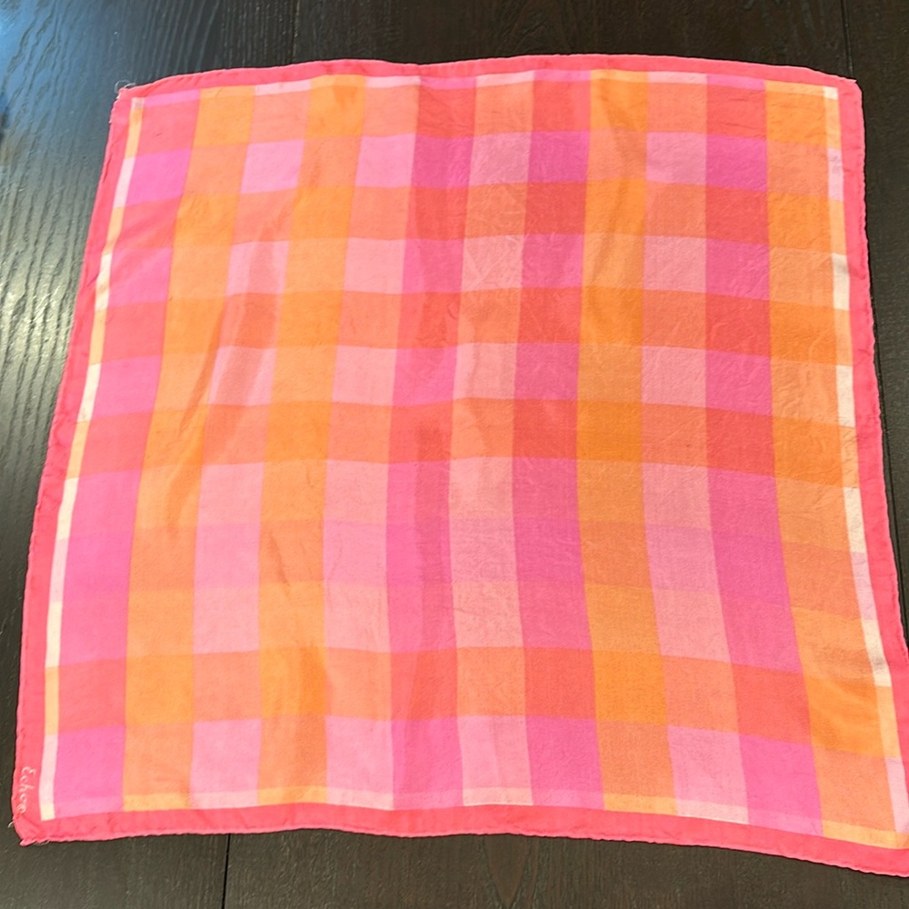 Echo Vintage silk scarf